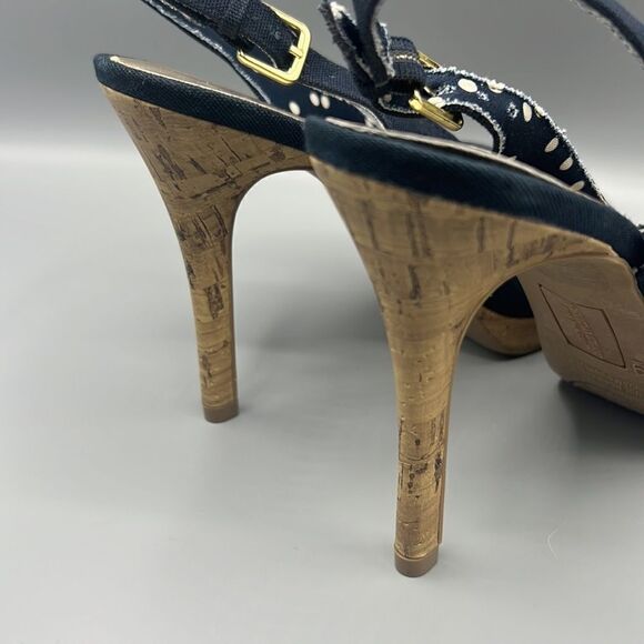 Christian Siriano for Payless Cork Heel Platform Open Toe Heels - Picture 4 of 8
